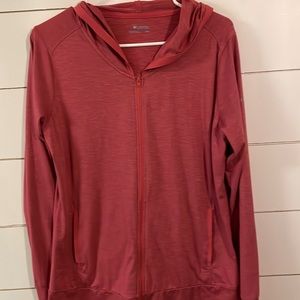 Woman’s pink Columbia light/thin jacket